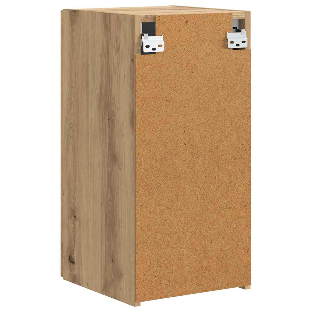 Meuble TV mural 2 pcs Chêne artisan 30 x 31 x 60 cm - XIOS