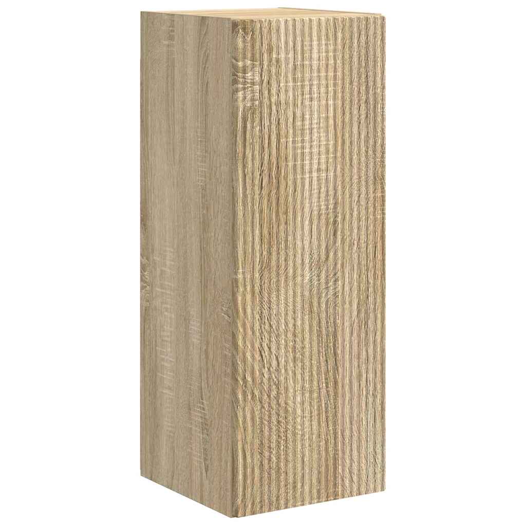 Meuble TV mural Sonoma 30 x 31 x 80 cm Bois d'ingénierie - XIOS