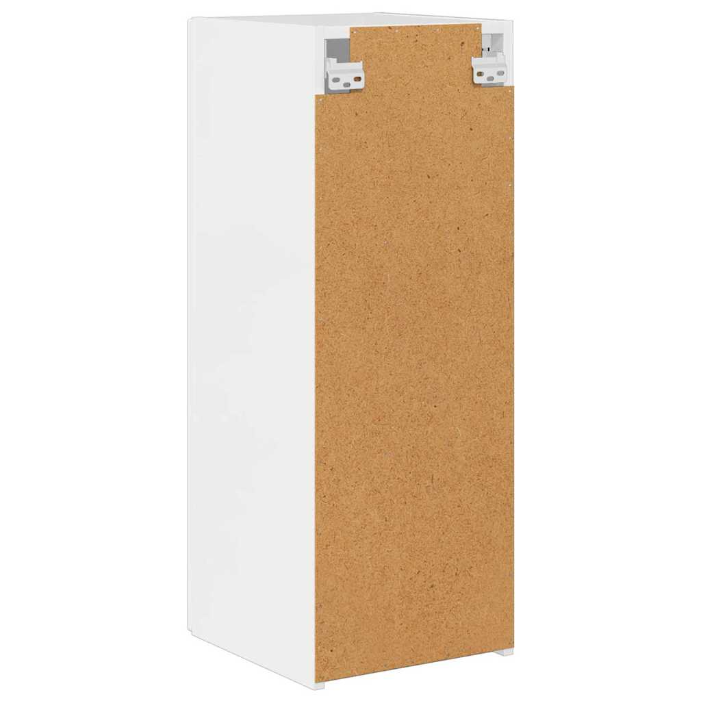 Meuble TV mural 2 pcs Blanc Brillant 30 x 31 x 80 cm - XIOS