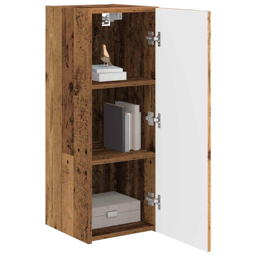 Meuble TV mural Bois Ancien 30 x 31 x 80 cm Bois d'ingénierie - XIOS