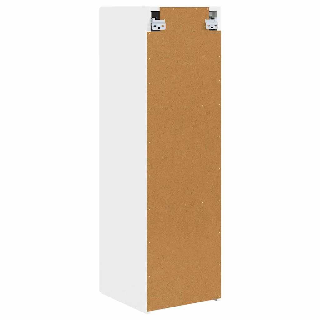 Meuble TV mural Blanc 30 x 31 x 100 cm Bois d'ingénierie - XIOS