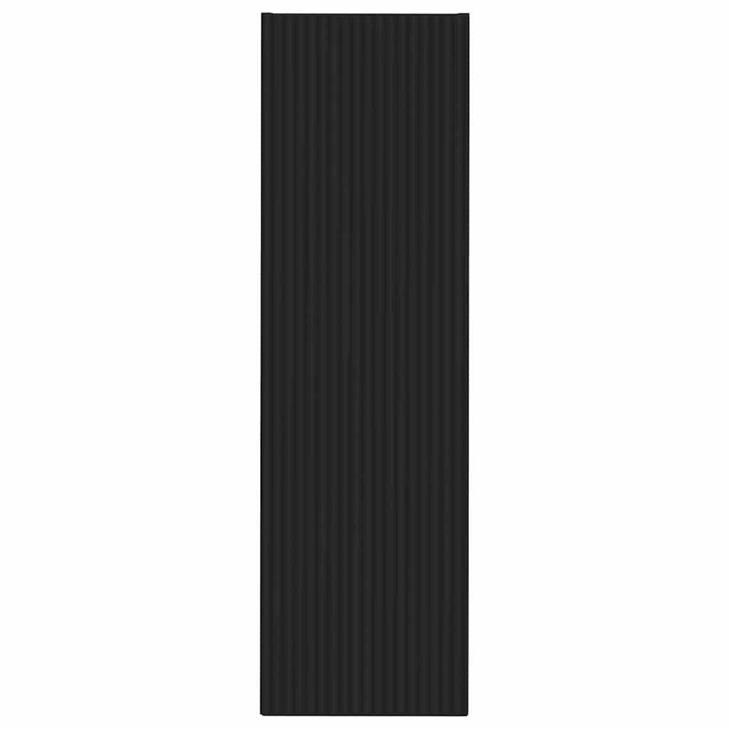 Meuble TV mural 2 pcs Noir 30 x 31 x 100 cm Bois d'ingénierie - XIOS