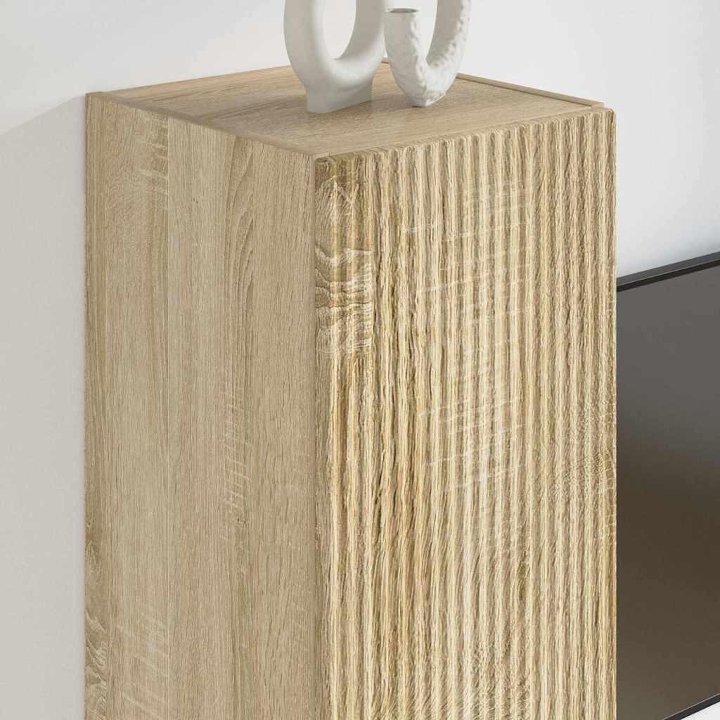 Meuble TV mural Sonoma 30 x 31 x 100 cm Bois d'ingénierie - XIOS