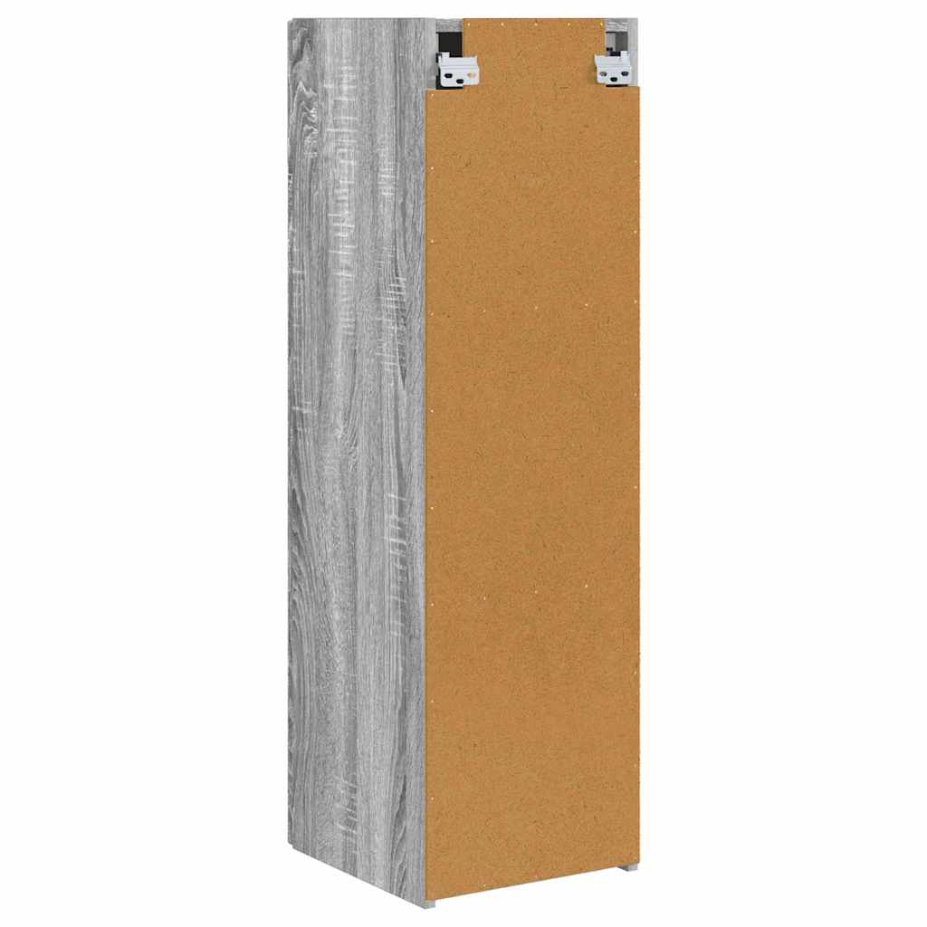 Meuble TV mural 2 pcs Gris Sonoma 30 x 31 x 100 cm - XIOS