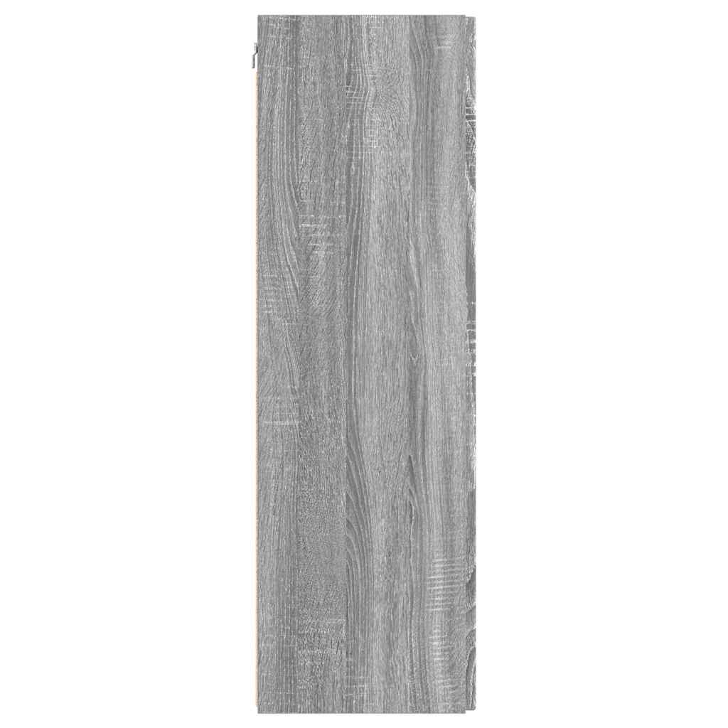 Meuble TV mural 2 pcs Gris Sonoma 30 x 31 x 100 cm - XIOS