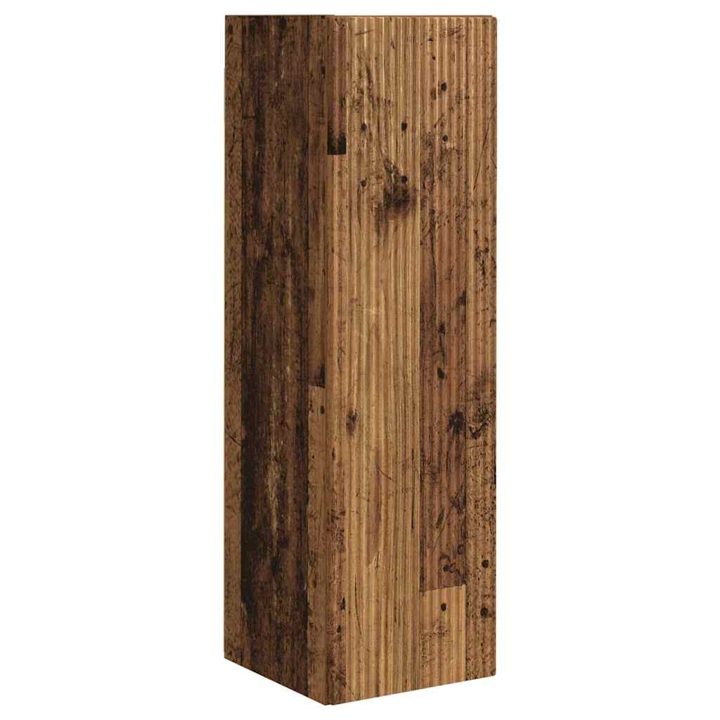 Meuble TV mural 2 pcs Bois Ancien 30 x 31 x 100 cm - XIOS