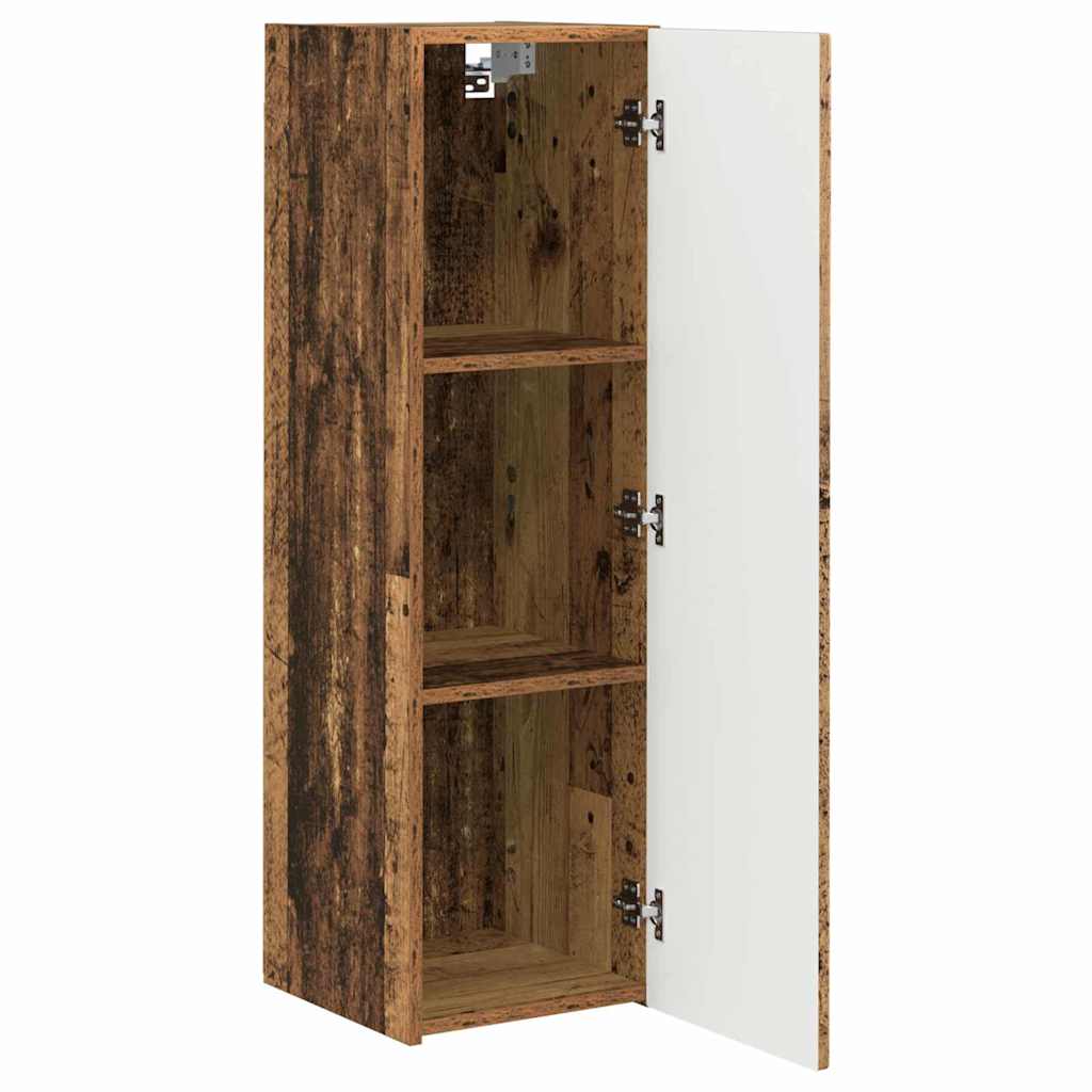Meuble TV mural 2 pcs Bois Ancien 30 x 31 x 100 cm - XIOS