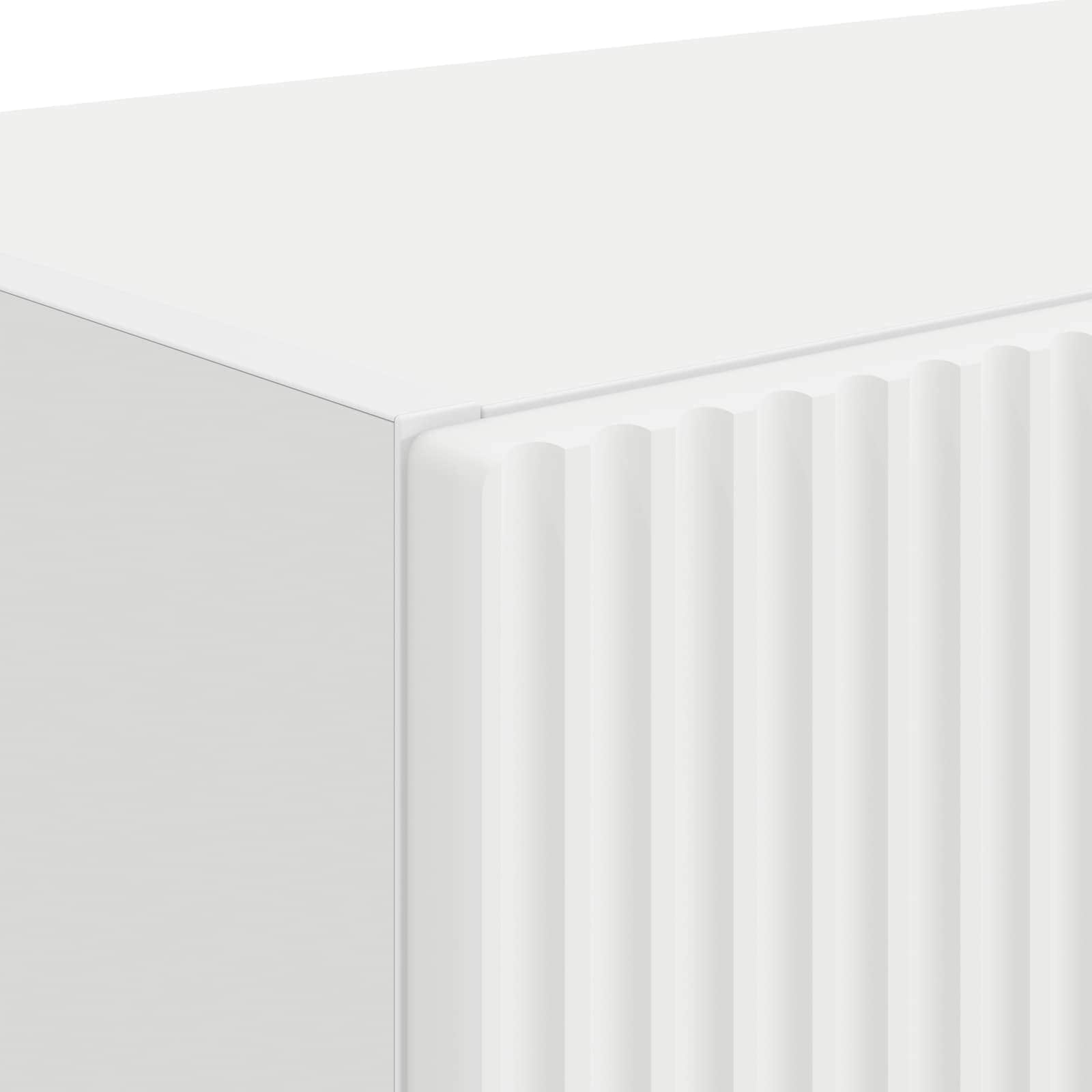 Meuble TV mural Blanc 59,5 x 31 x 40 cm Bois d'ingénierie - XIOS