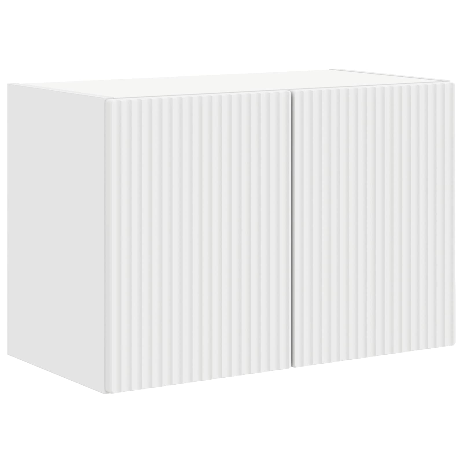 Meuble TV mural Blanc 59,5 x 31 x 40 cm Bois d'ingénierie - XIOS