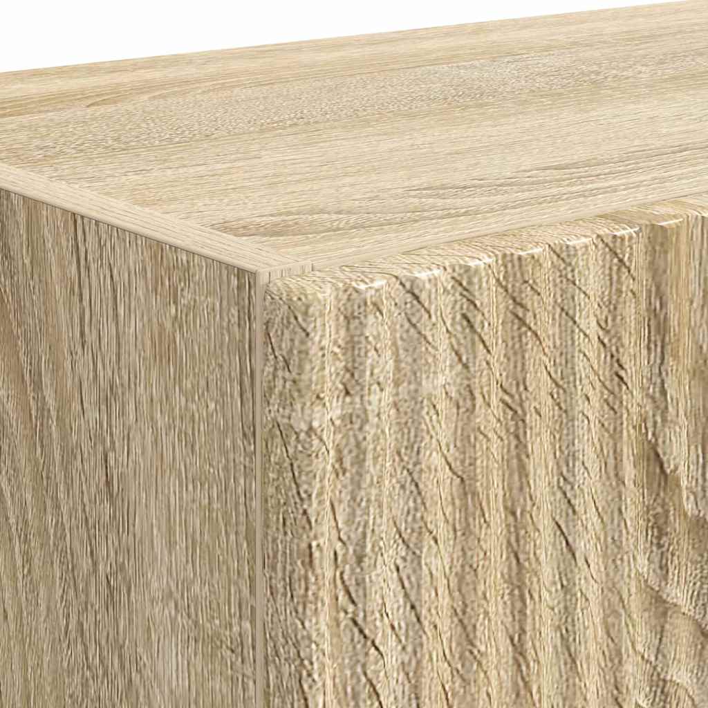 Meuble TV mural 2 pcs Chêne Sonoma 59,5 x 31 x 40 cm - XIOS