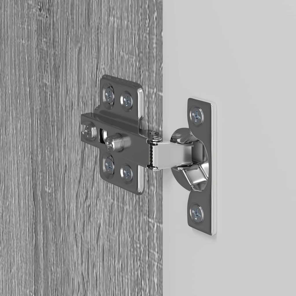 Meuble TV mural 2 pcs Gris Sonoma 59,5 x 31 x 40 cm - XIOS