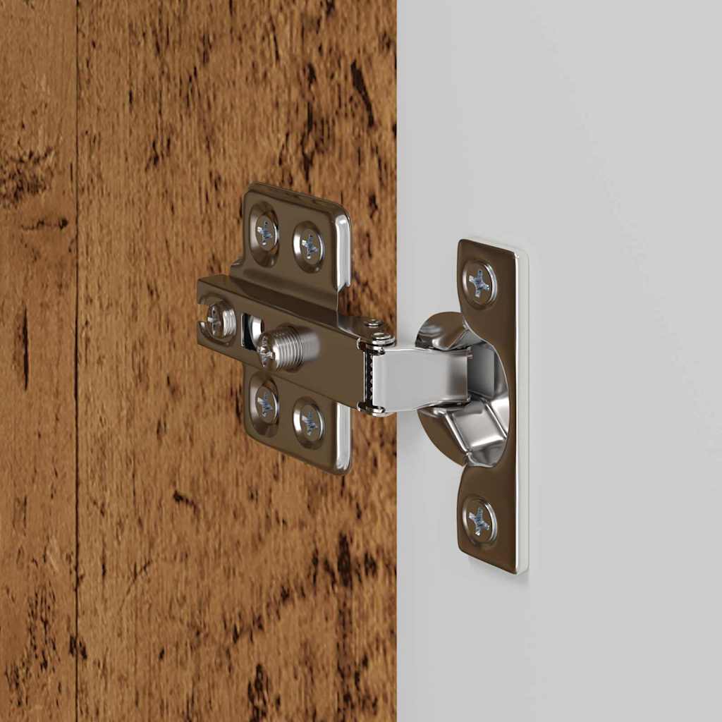 Meuble TV mural 2 pcs Bois Ancien 59,5 x 31 x 40 cm - XIOS