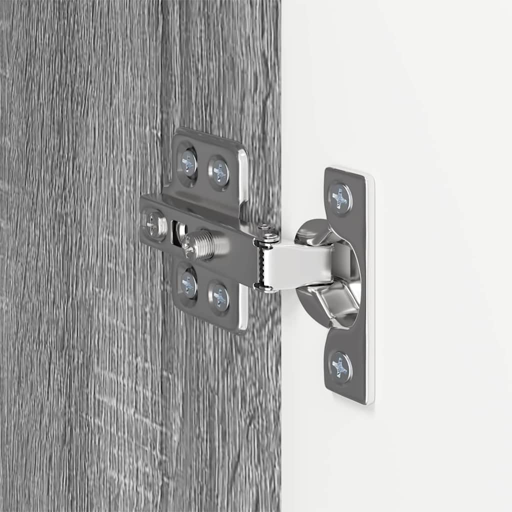 Meuble TV mural Gris Sonoma 59,5 x 31 x 60 cm Bois d'ingénierie - XIOS