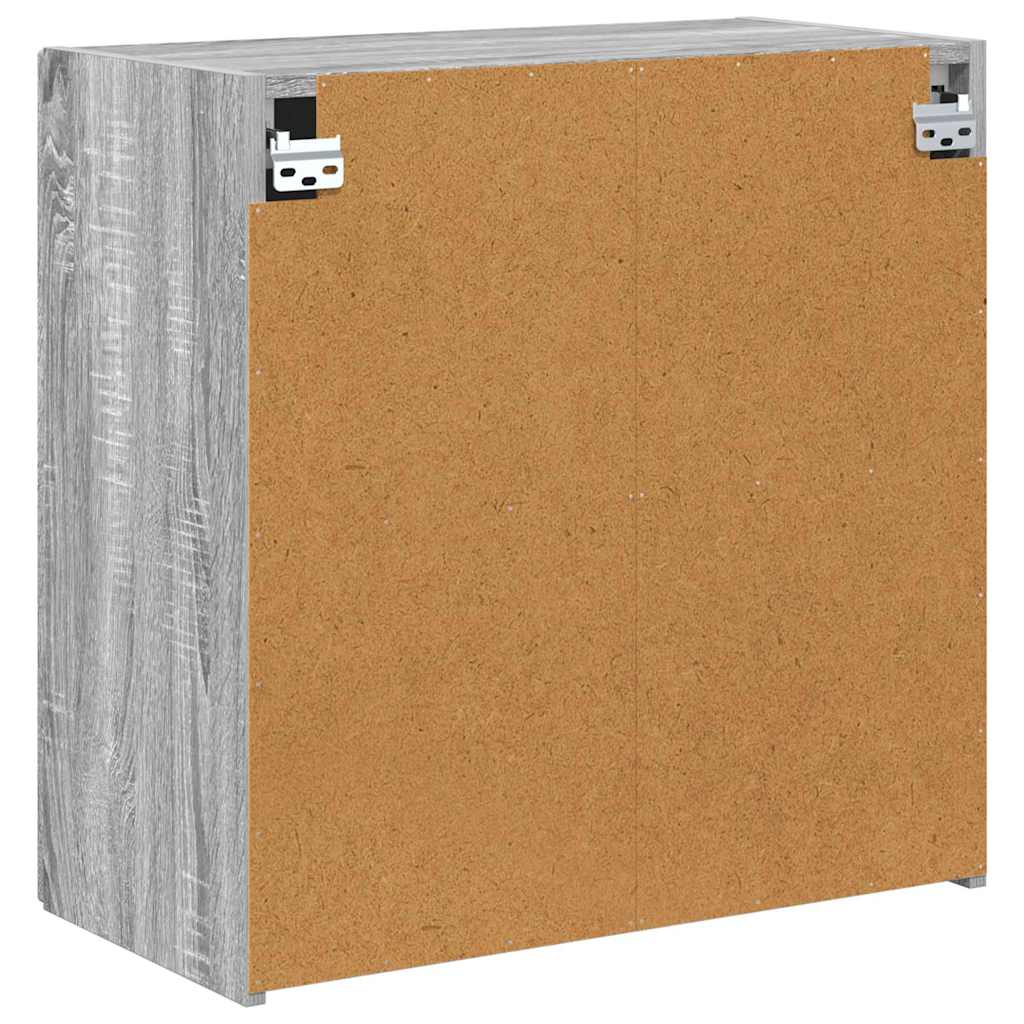 Meuble TV mural Gris Sonoma 59,5 x 31 x 60 cm Bois d'ingénierie - XIOS