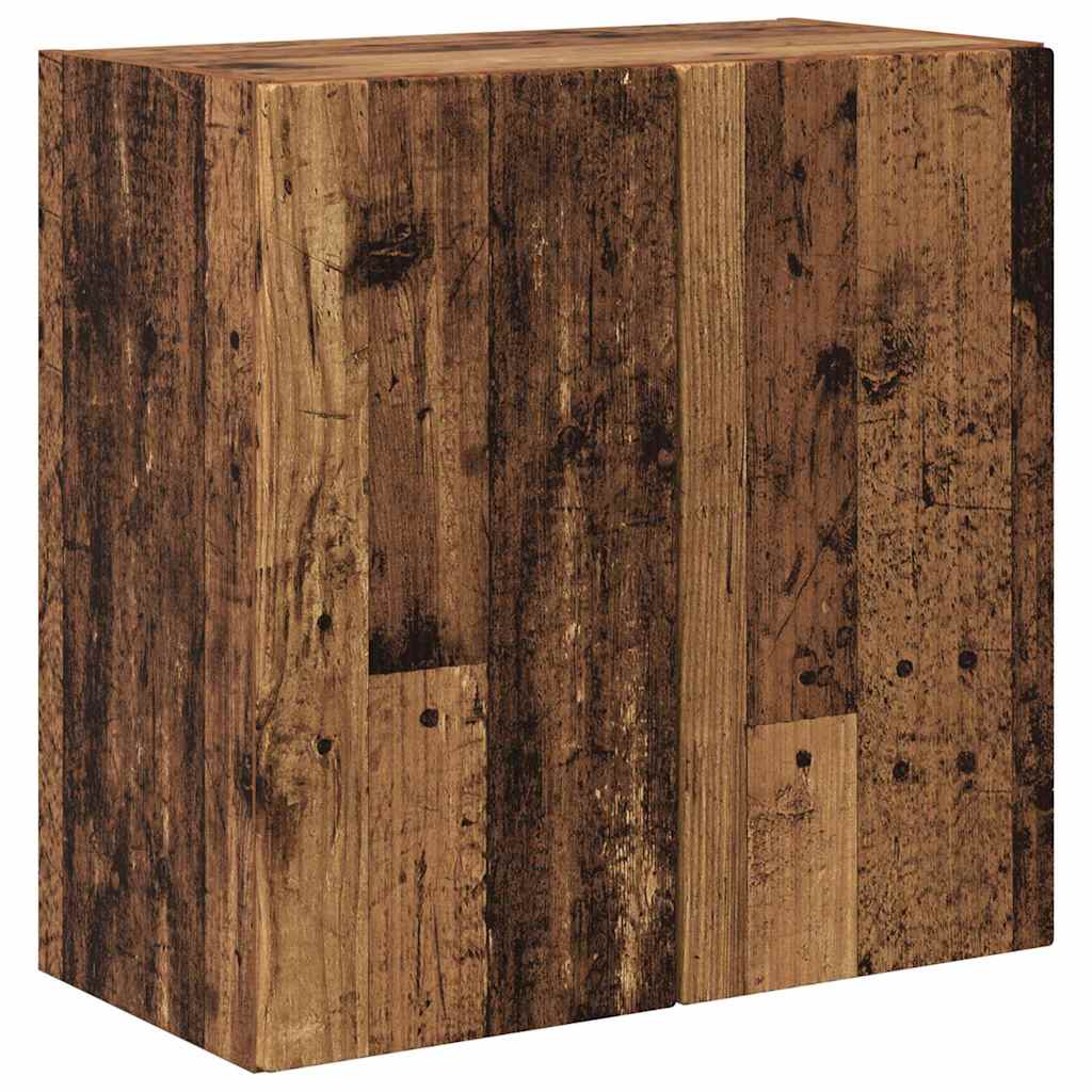 Meuble TV mural Bois Ancien 59,5 x 31 x 60 cm Bois d'ingénierie - XIOS