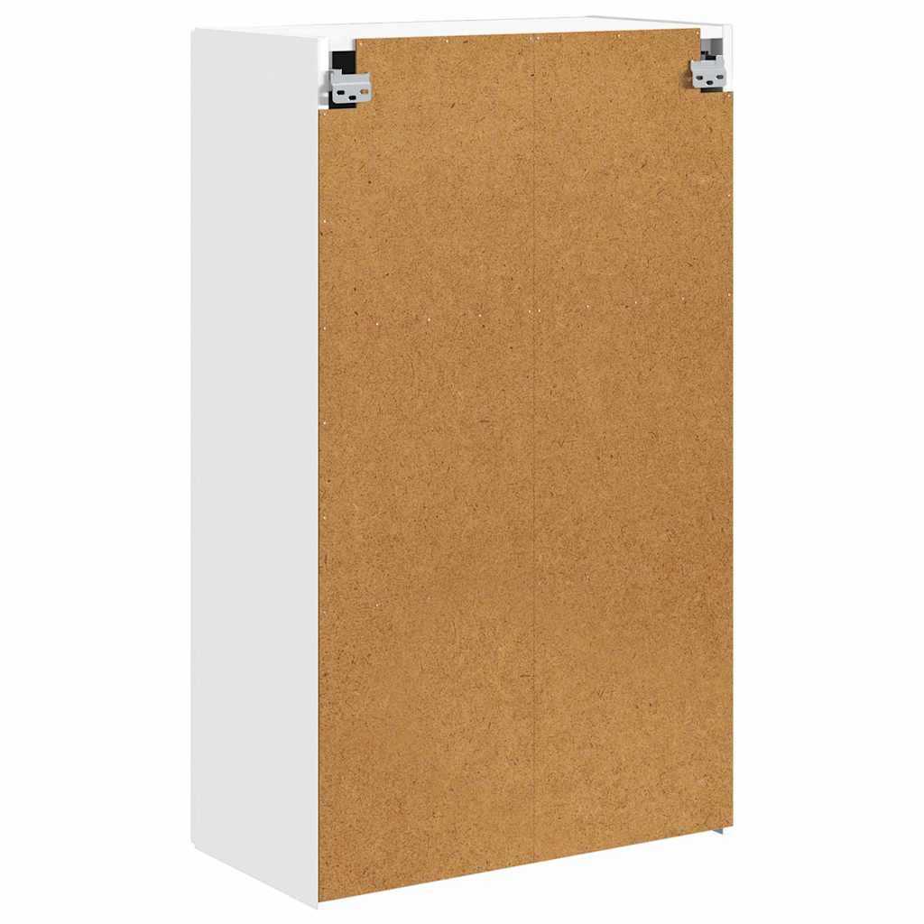 Meuble TV mural Blanc 59,5 x 31 x 100 cm Bois d'ingénierie - XIOS