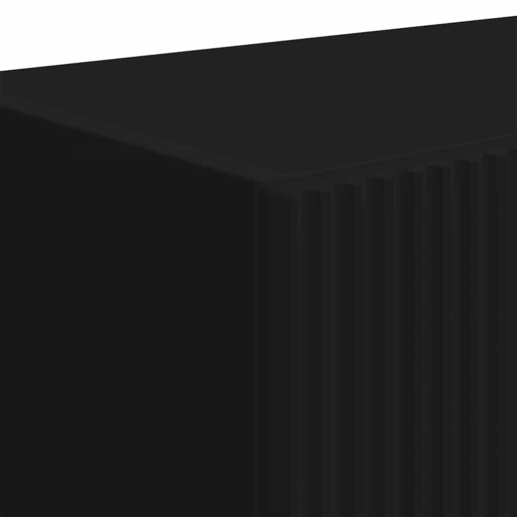 Meuble TV mural Noir 59,5 x 31 x 100 cm Bois d'ingénierie - XIOS