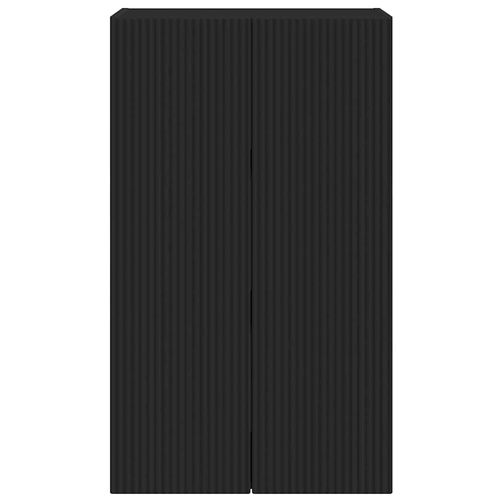 Meuble TV mural Noir 59,5 x 31 x 100 cm Bois d'ingénierie - XIOS