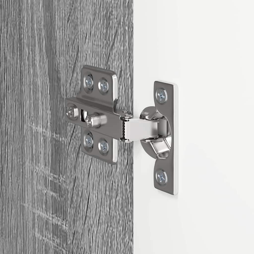 Meuble TV mural Montage mural Gris Sonoma 59,5 x 31 x 100 cm - XIOS