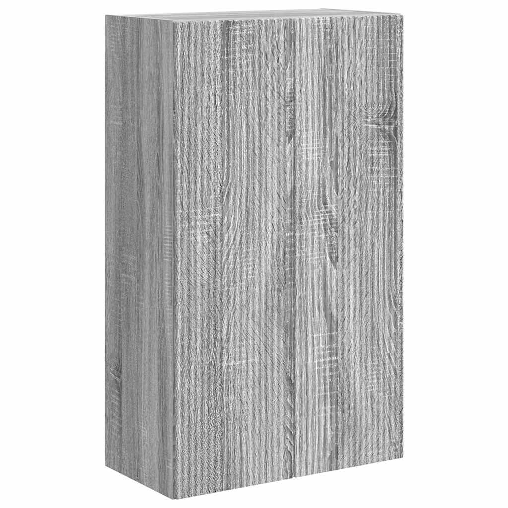 Meuble TV mural Montage mural Gris Sonoma 59,5 x 31 x 100 cm - XIOS
