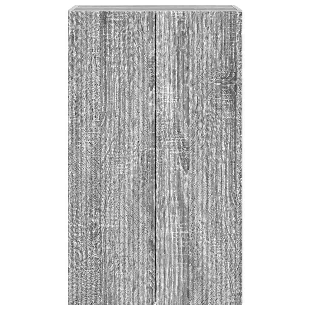 Meuble TV mural Montage mural Gris Sonoma 59,5 x 31 x 100 cm - XIOS