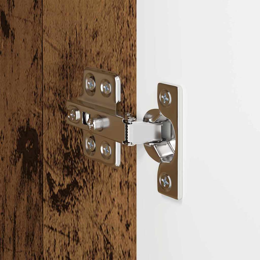 Meuble TV mural Montage mural Bois Ancien 59,5 x 31 x 100 cm - XIOS