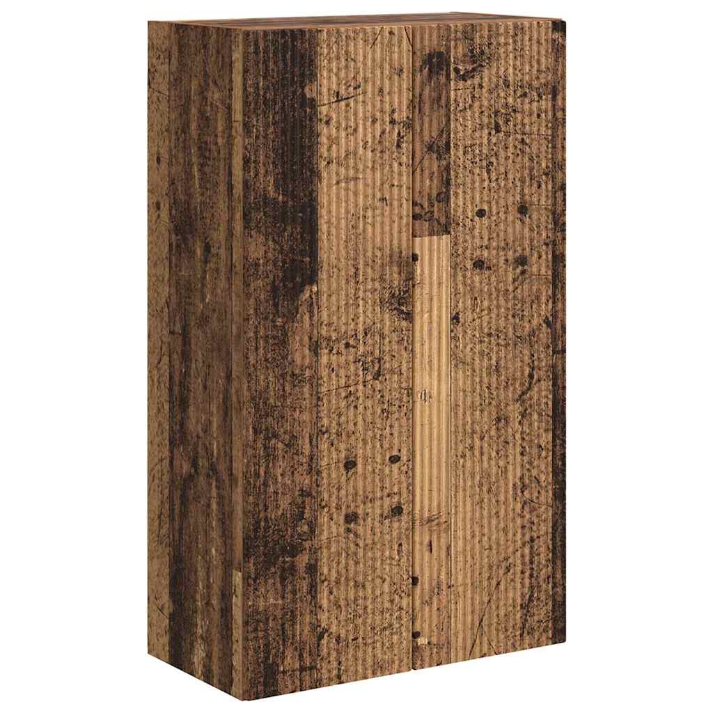Meuble TV mural Montage mural Bois Ancien 59,5 x 31 x 100 cm - XIOS
