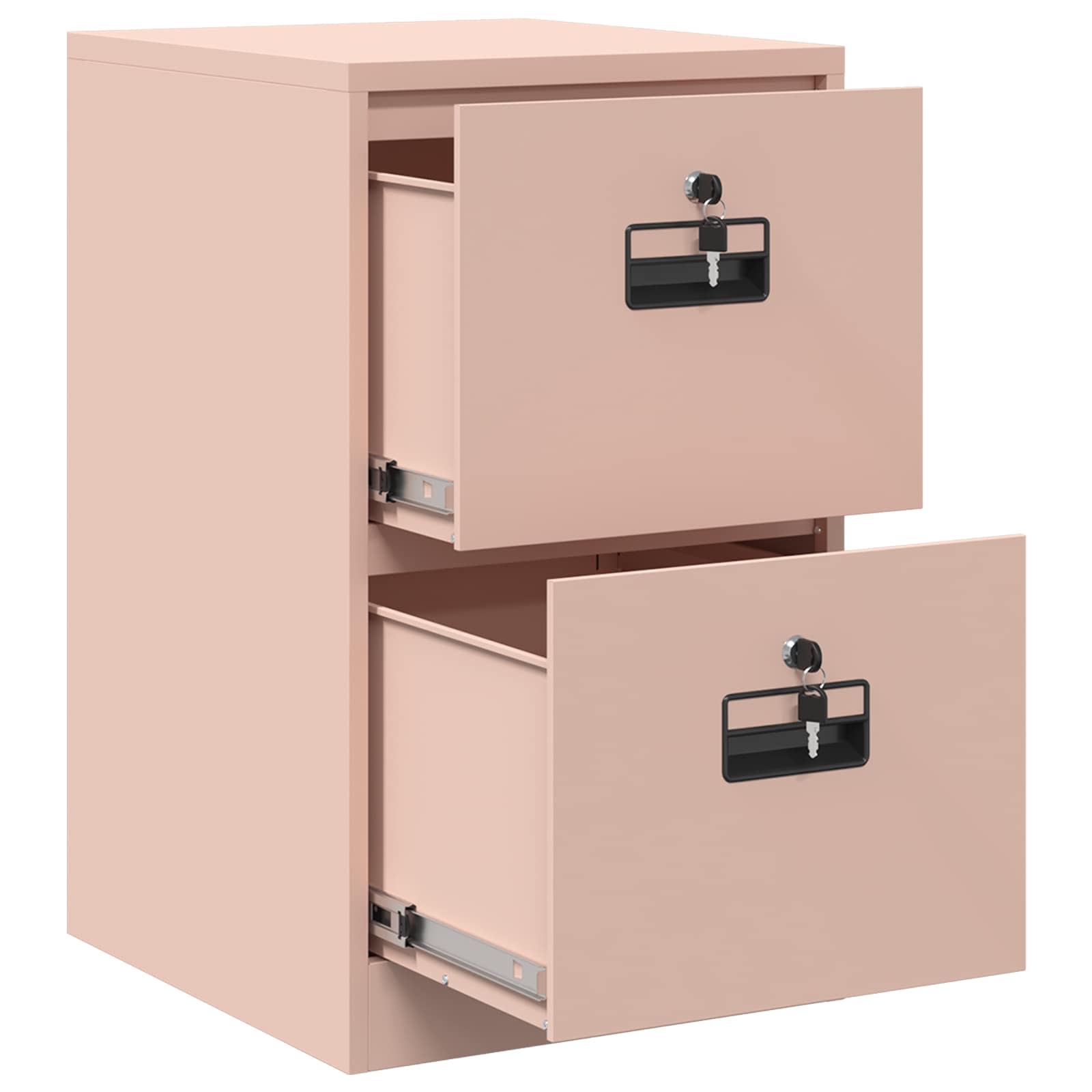 Cabinet de Dossier Rose 44 x 50 x 106.5 cm Acier Laminé à Froid - XIOS
