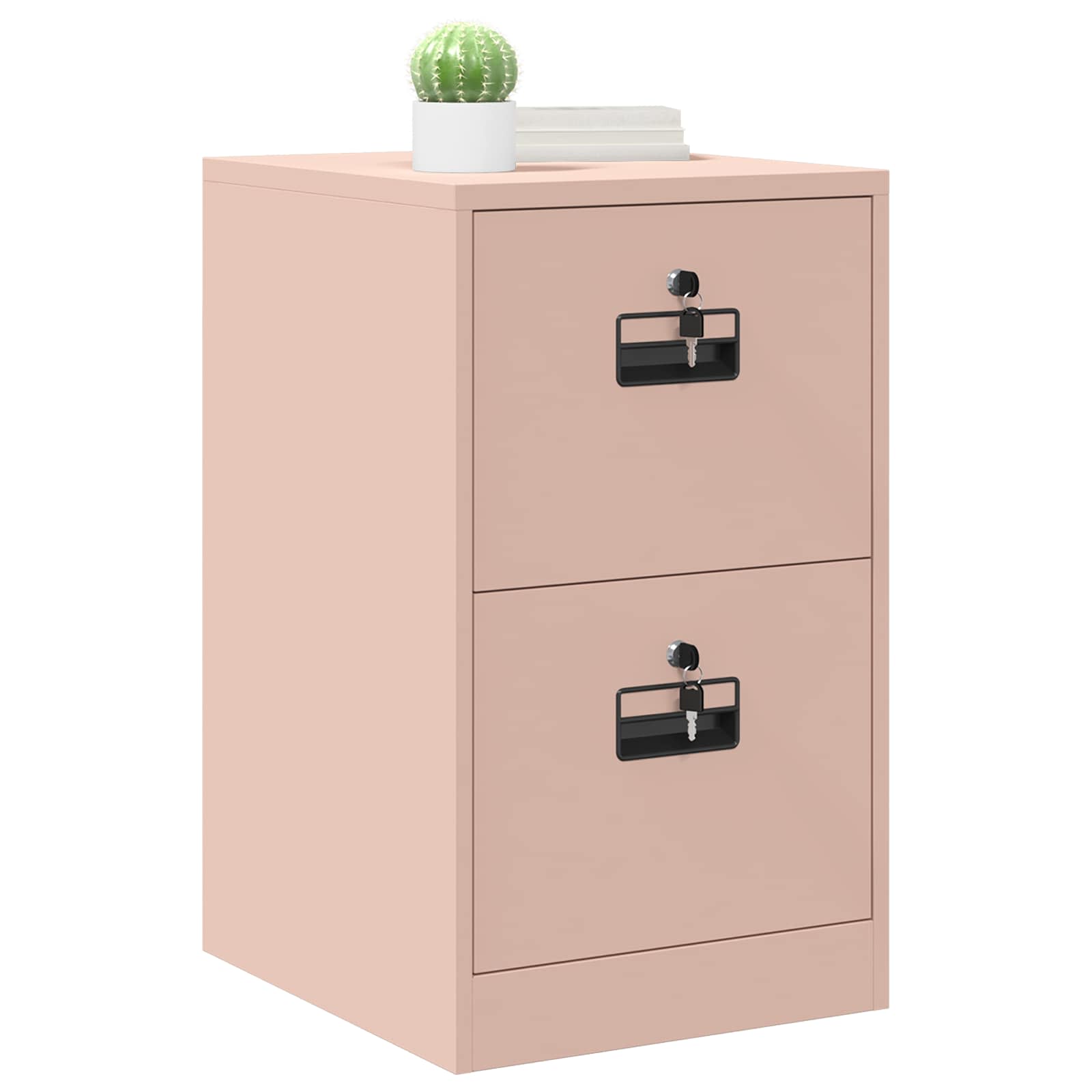 Cabinet de Dossier Rose 44 x 50 x 106.5 cm Acier Laminé à Froid - XIOS