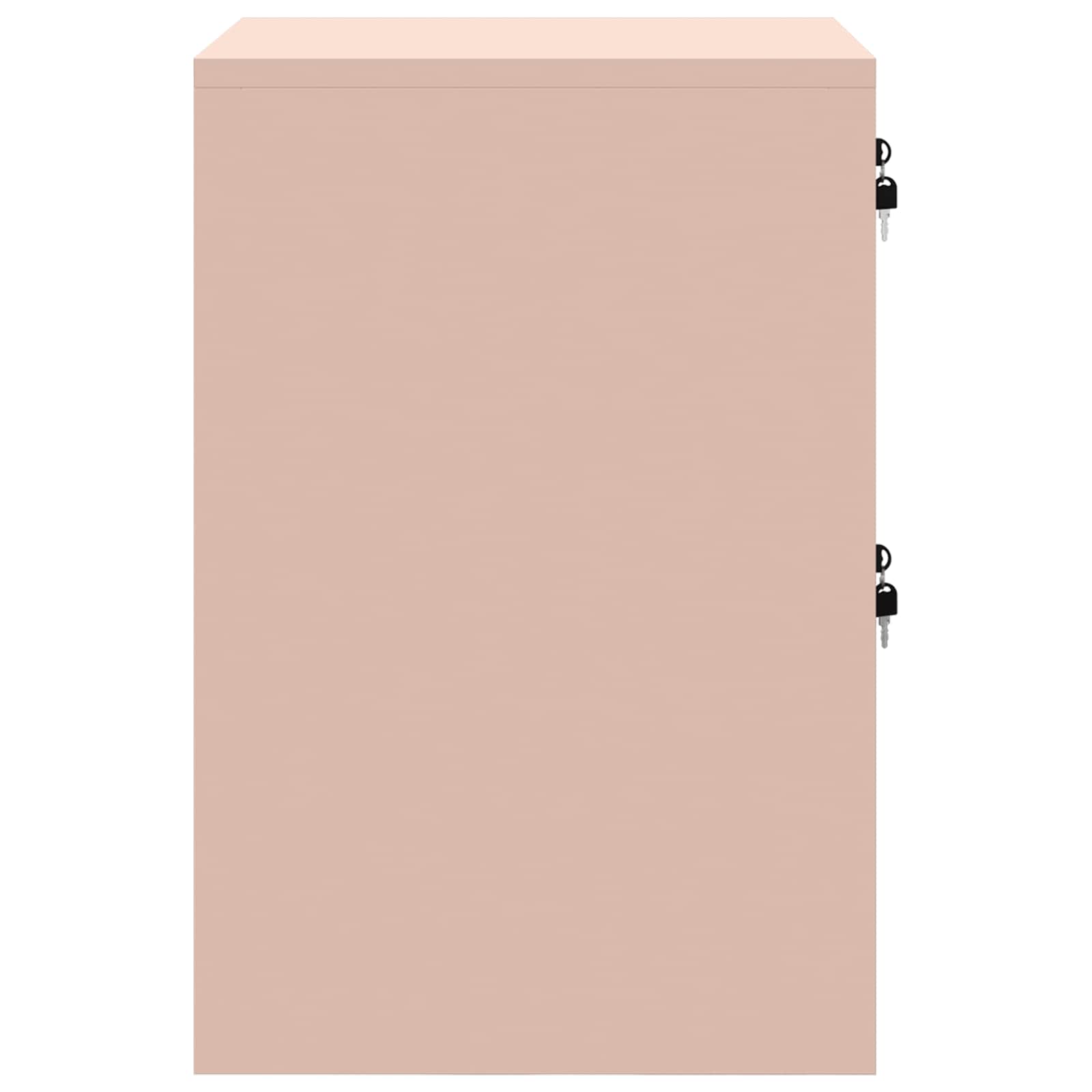 Cabinet de Dossier Rose 44 x 50 x 106.5 cm Acier Laminé à Froid - XIOS