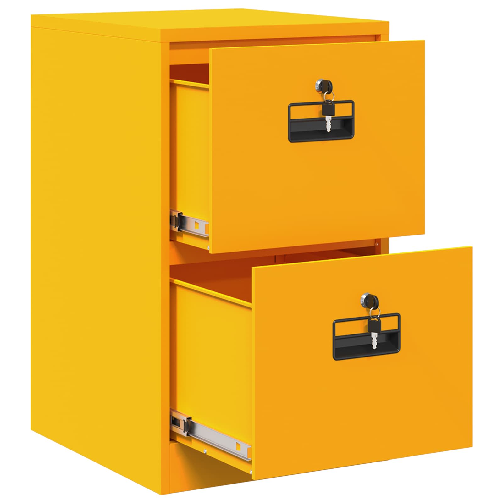 Cabinet de Dossier Jaune moutarde 44 x 50 x 106.5 cm - XIOS