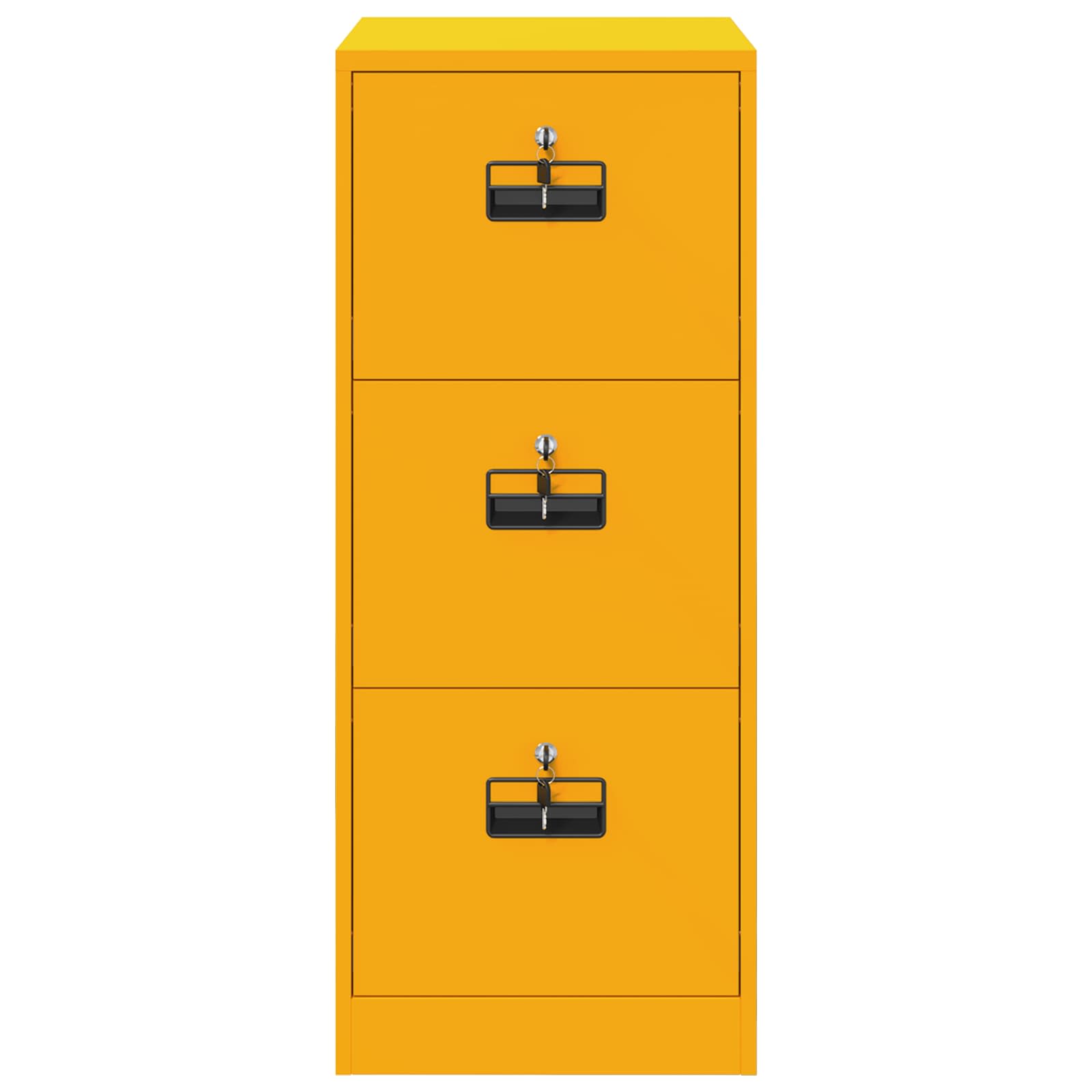 Cabinet de Dossier Jaune moutarde 44 x 50 x 106.5 cm - XIOS