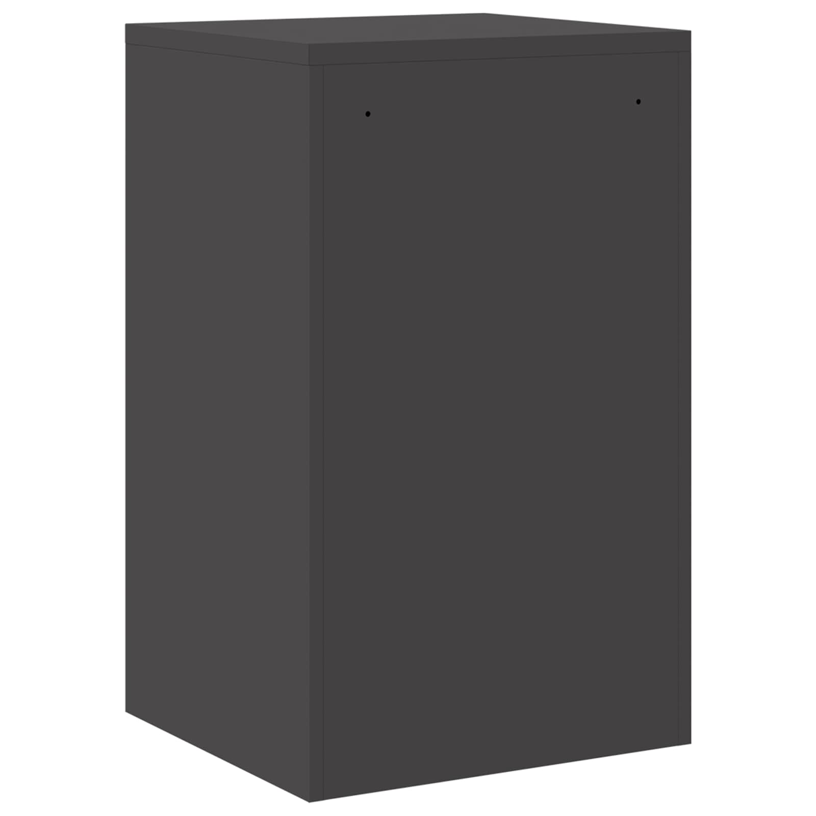 Cabinet de Dossier Noir 44 x 50 x 106.5 cm Acier Laminé à Froid - XIOS