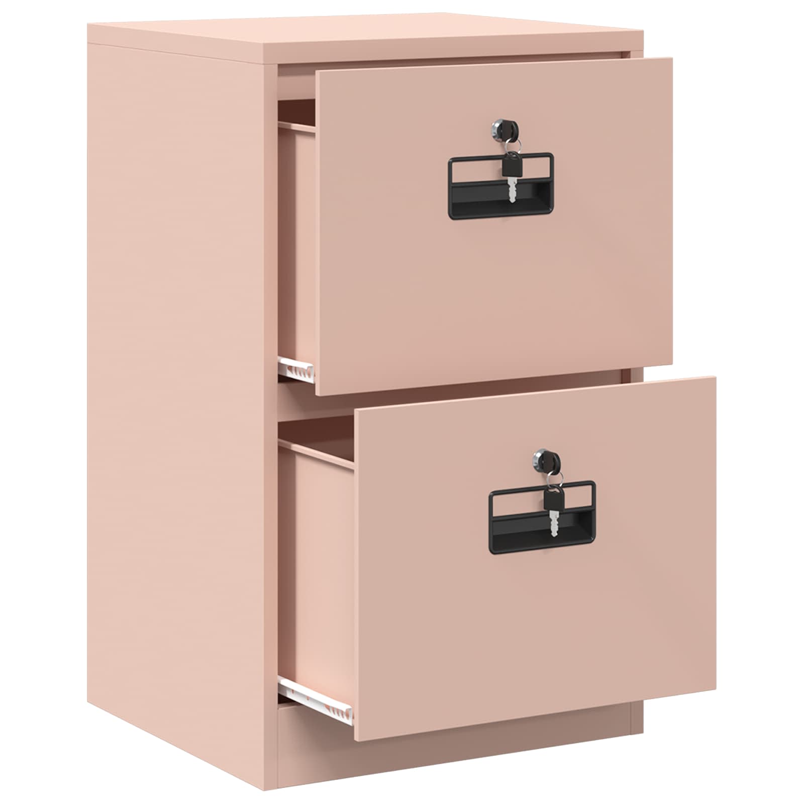 Cabinet de Dossier Rose 44 x 50 x 106.5 cm Acier Laminé à Froid - XIOS