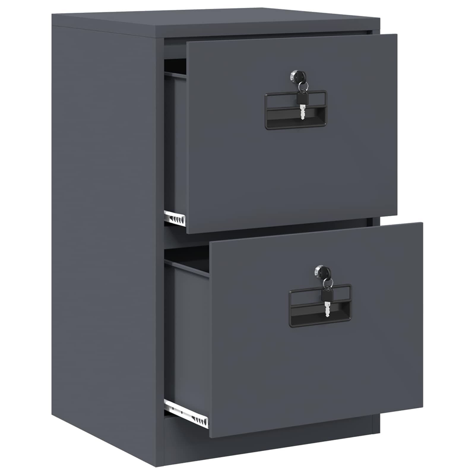 Cabinet de Dossier avec tiroir Anthracite 44 x 50 x 106.5 cm - XIOS
