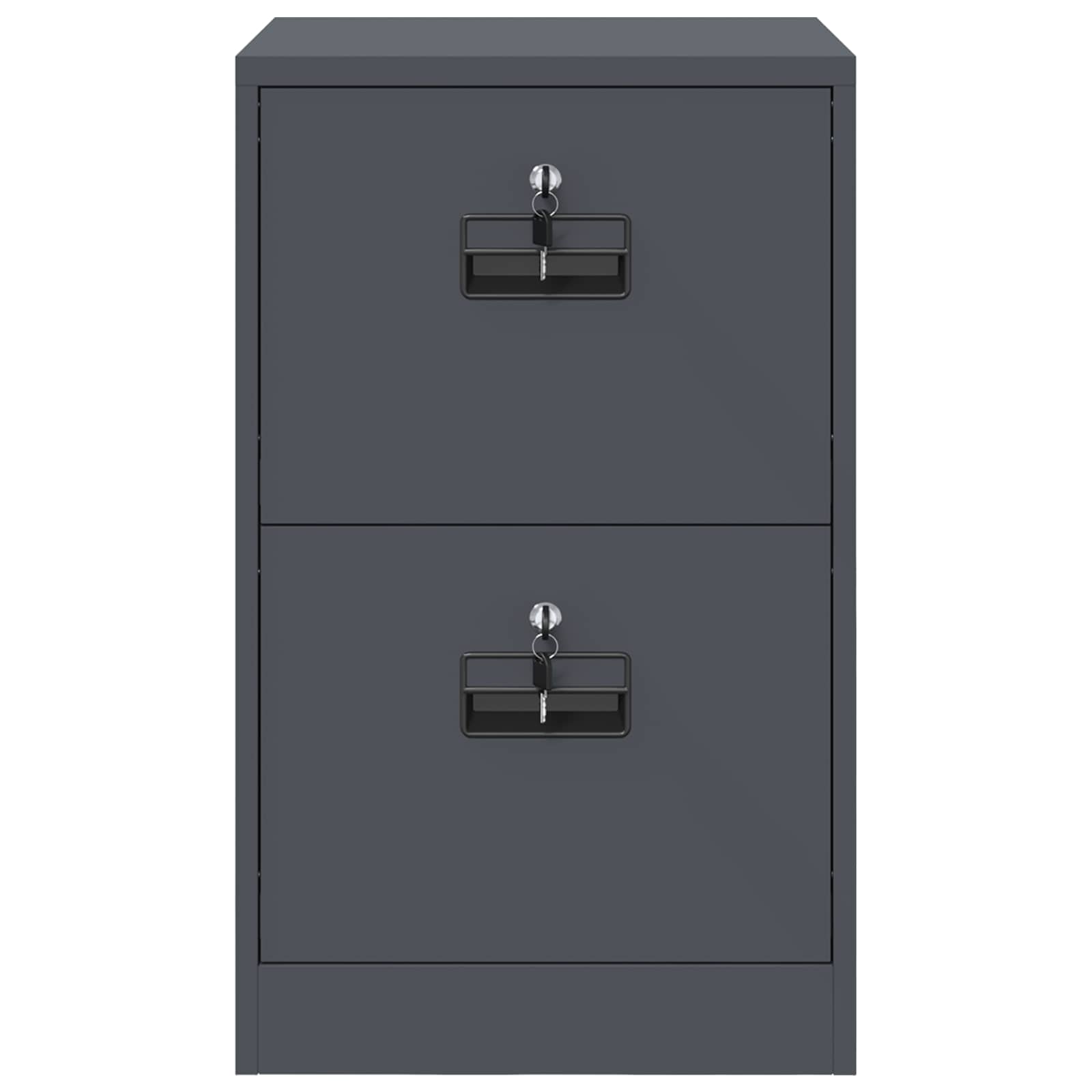Cabinet de Dossier avec tiroir Anthracite 44 x 50 x 106.5 cm - XIOS