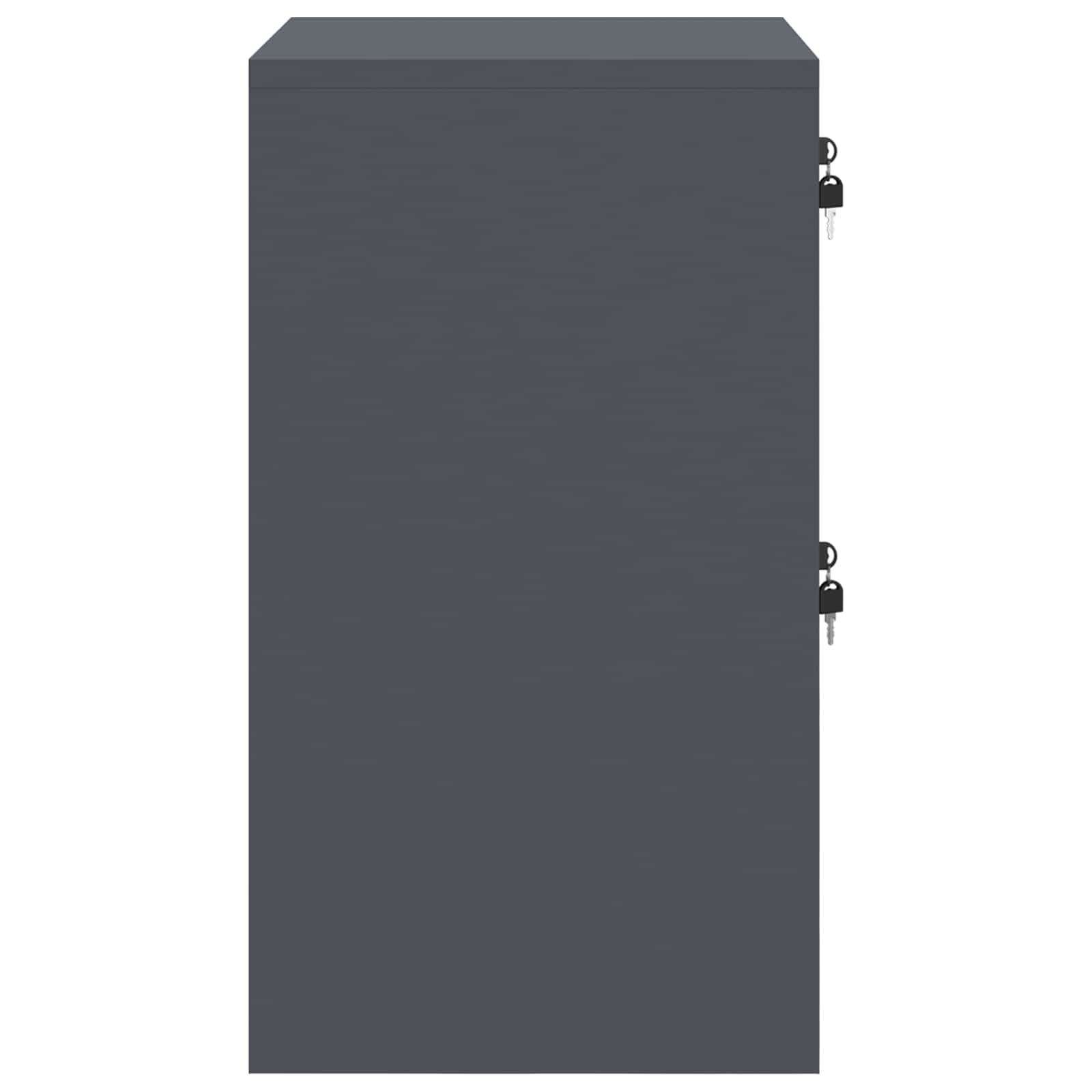 Cabinet de Dossier avec tiroir Anthracite 44 x 50 x 106.5 cm - XIOS