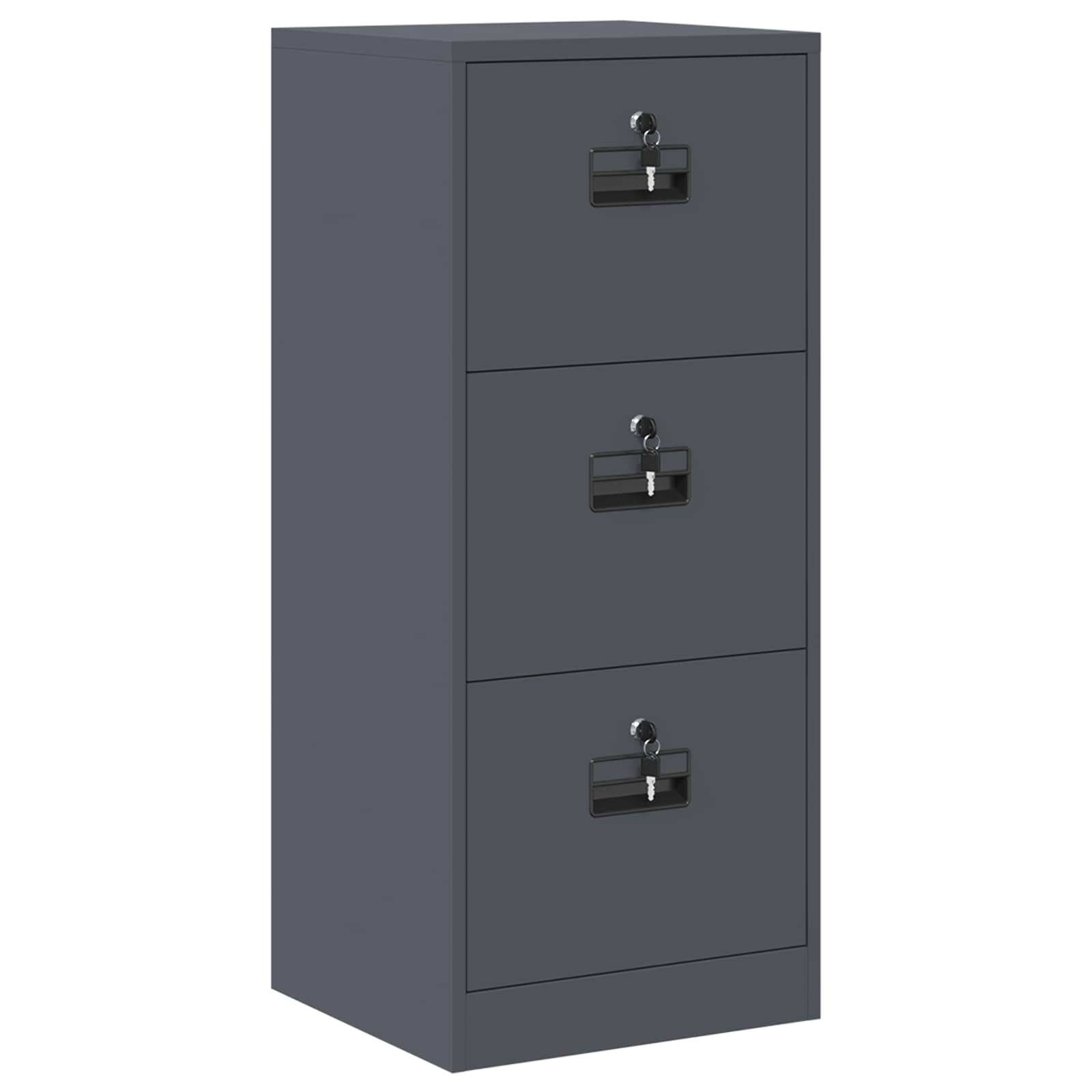 Cabinet de Dossier avec tiroir Anthracite 44 x 50 x 106.5 cm - XIOS
