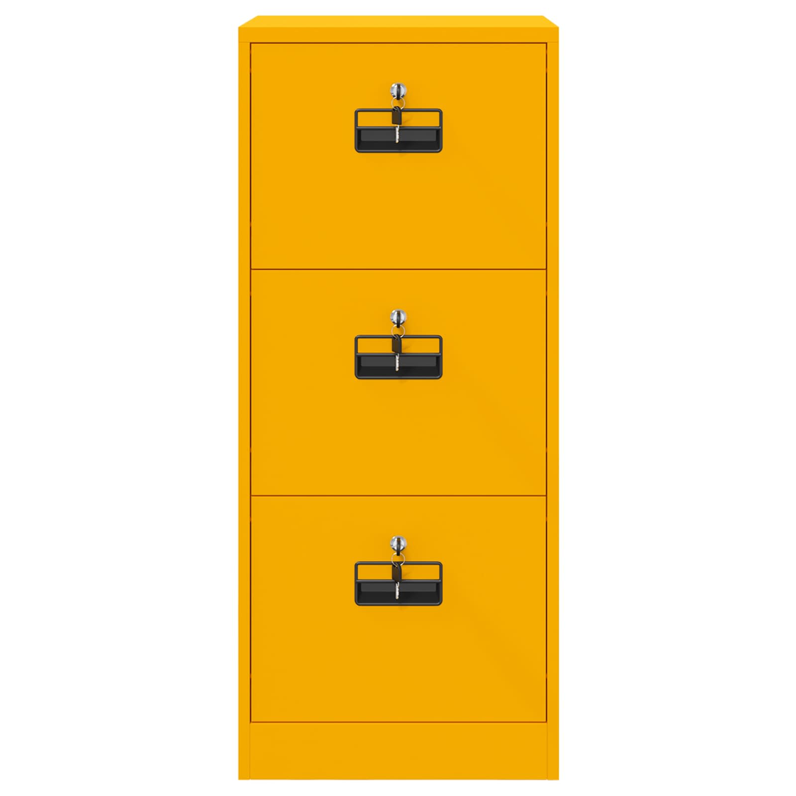 Cabinet de Dossier Jaune moutarde 44 x 50 x 106.5 cm - XIOS
