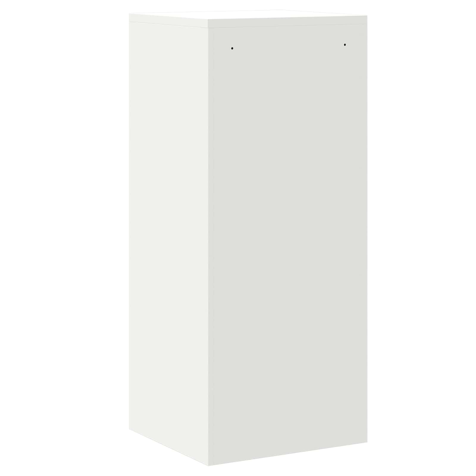Cabinet de Dossier avec tiroir Blanc 45,5 x 42 x 106,5 cm