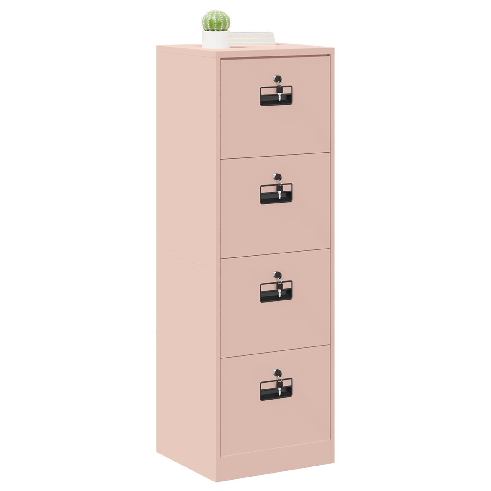 Cabinet de Dossier Rose 44 x 50 x 106.5 cm Acier Laminé à Froid - XIOS