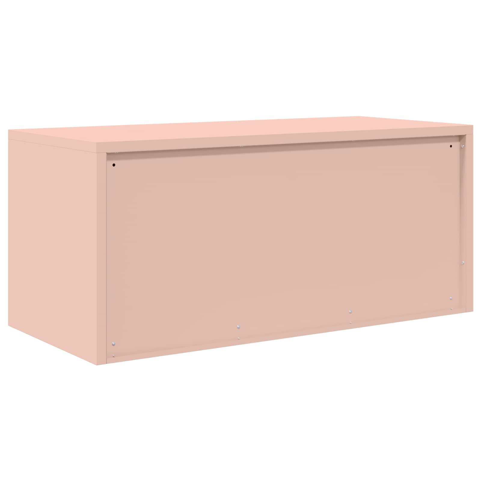 Armoire de rangement Rose 90 x 40 x 40 cm Acier Laminé à Froid - XIOS