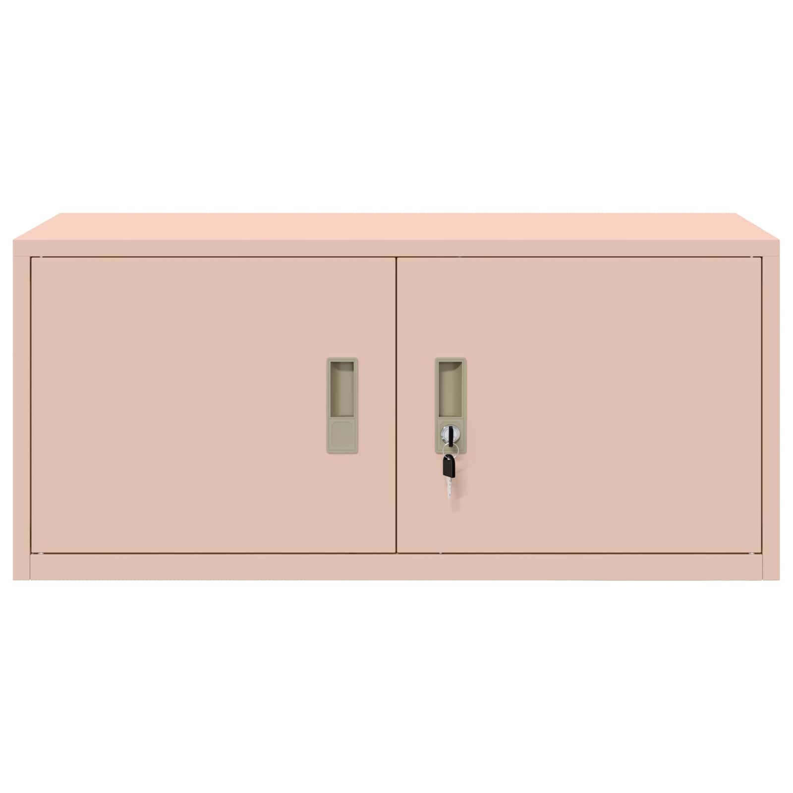 Armoire de rangement Rose 90 x 40 x 40 cm Acier Laminé à Froid - XIOS