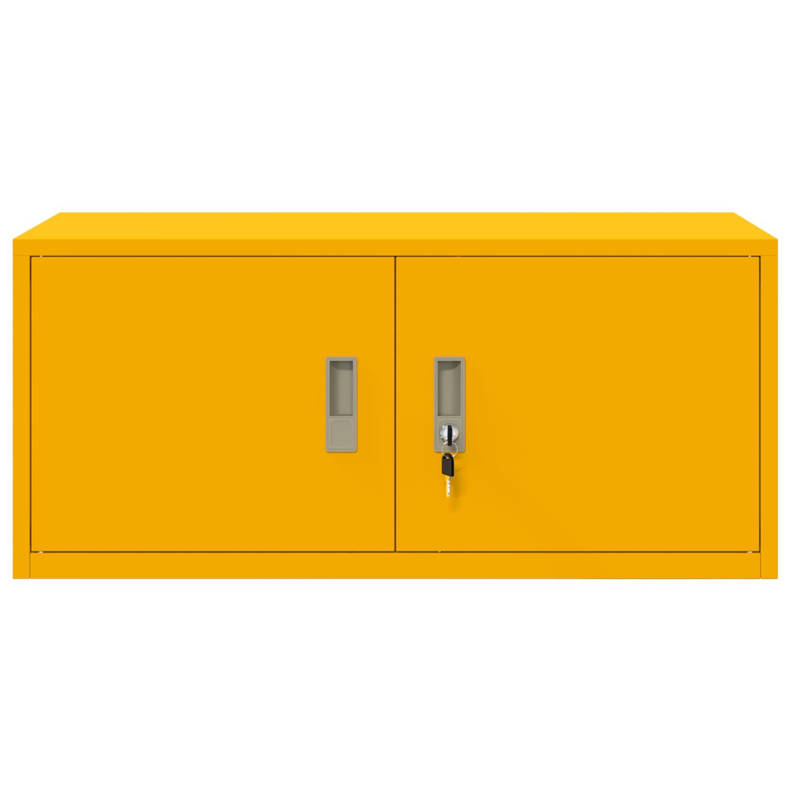 Armoire de rangement Jaune moutarde 90 x 40 x 40 cm - XIOS