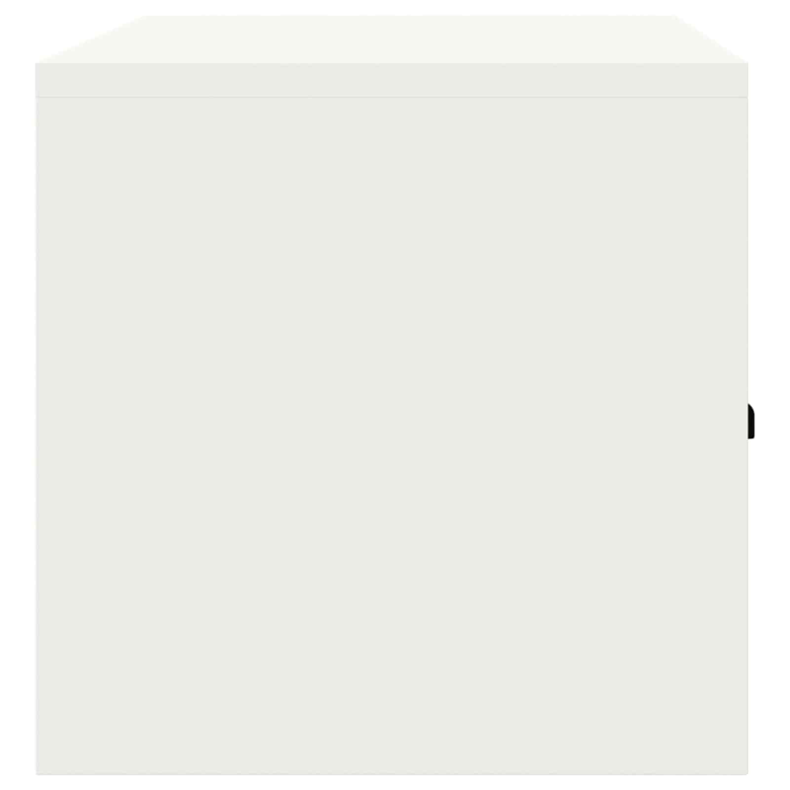 Armoire de rangement Blanc 90 x 40 x 40 cm Acier Laminé à Froid - XIOS