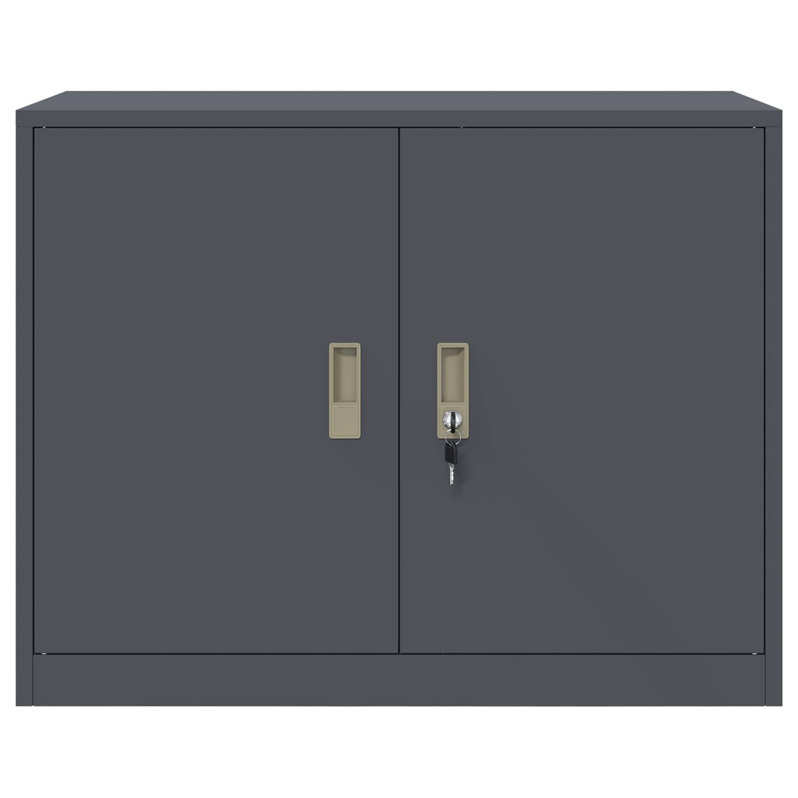 Armoire de rangement avec stockage Anthracite 90 x 40 x 70 cm - XIOS