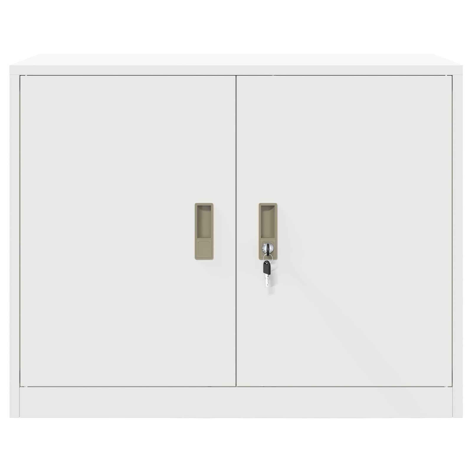 Armoire de rangement Blanc 90 x 40 x 70 cm Acier