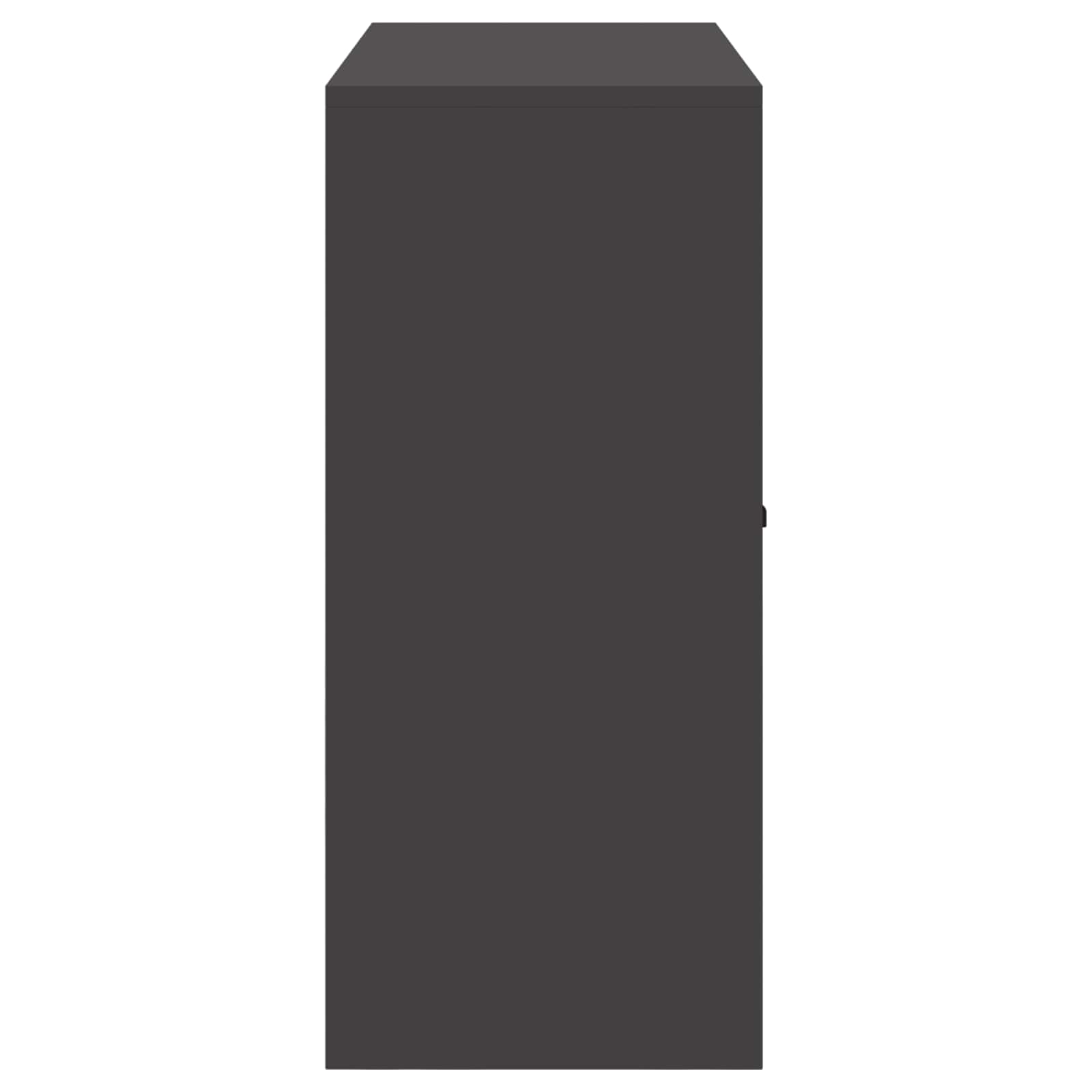 Armoire de rangement Noir 90 x 40 x 90 cm Acier