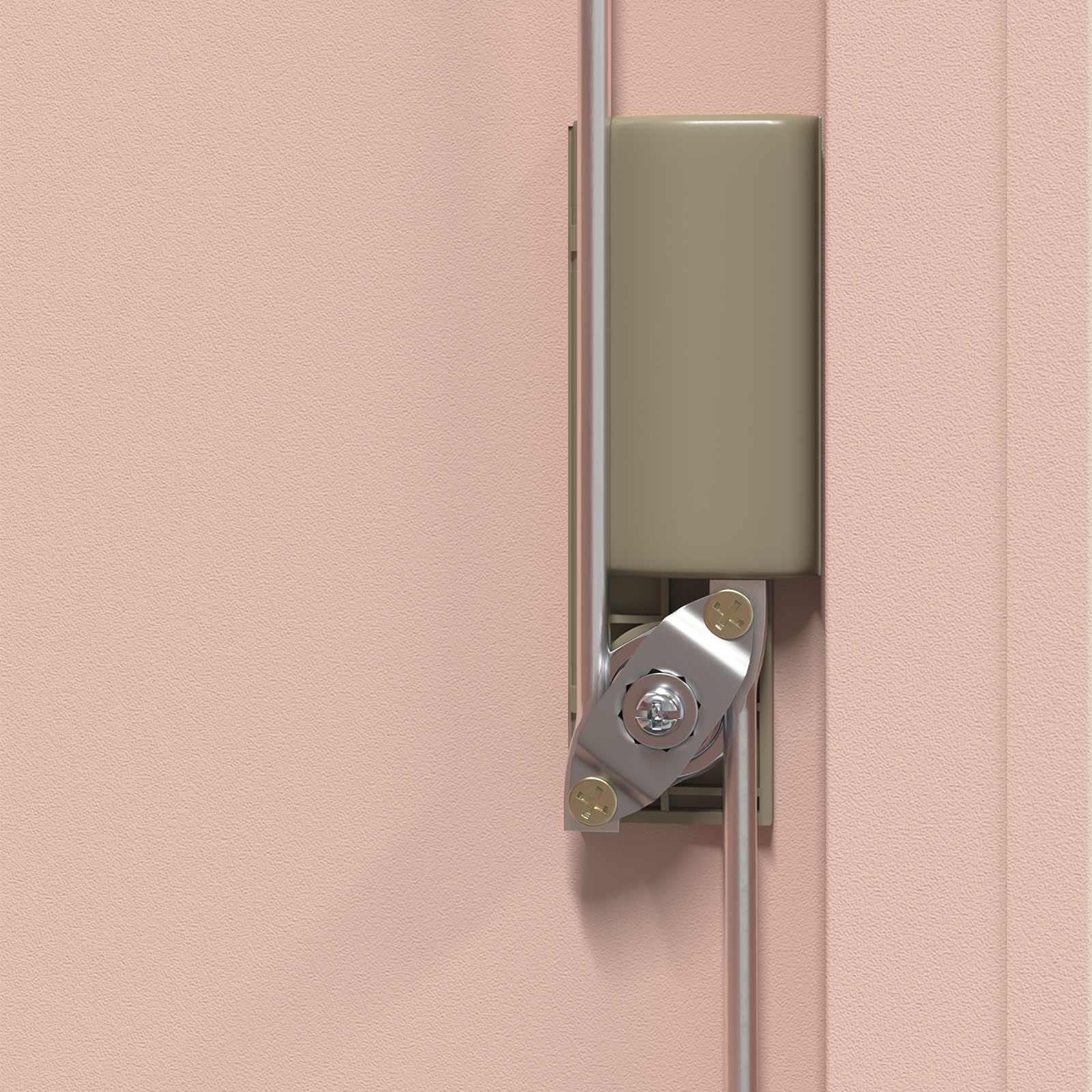 Armoire de rangement Rose 90 x 40 x 90 cm Acier