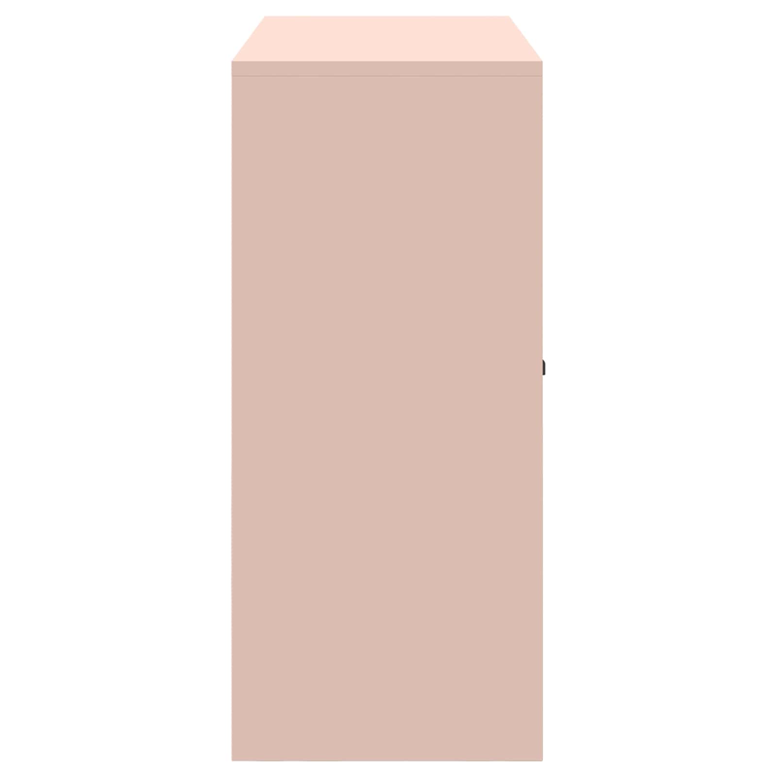 Armoire de rangement Rose 90 x 40 x 90 cm Acier
